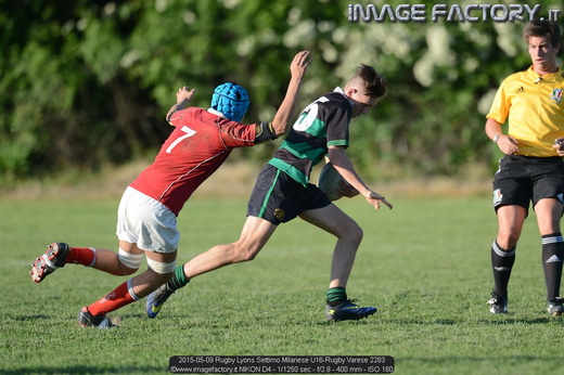 2015-05-09 Rugby Lyons Settimo Milanese U16-Rugby Varese 2283